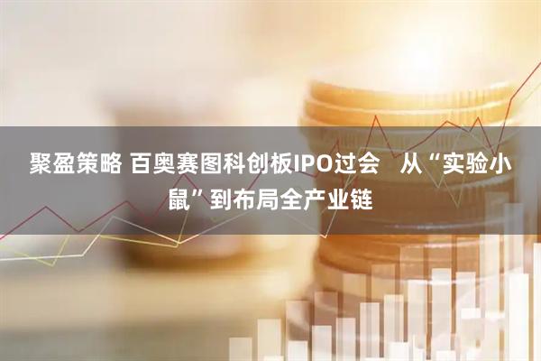聚盈策略 百奥赛图科创板IPO过会   从“实验小鼠”到布局全产业链